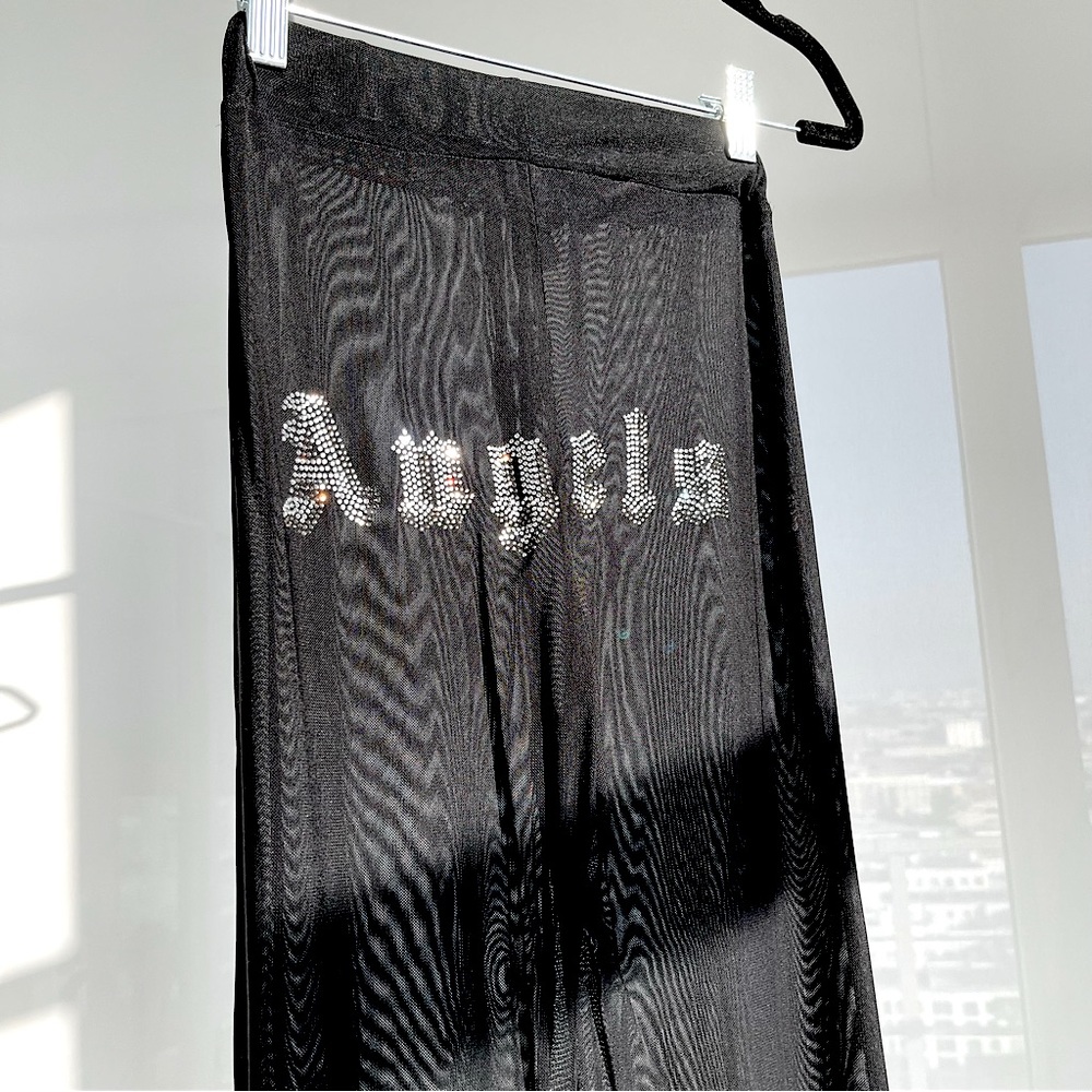 Black Angels Wide Leg Pants